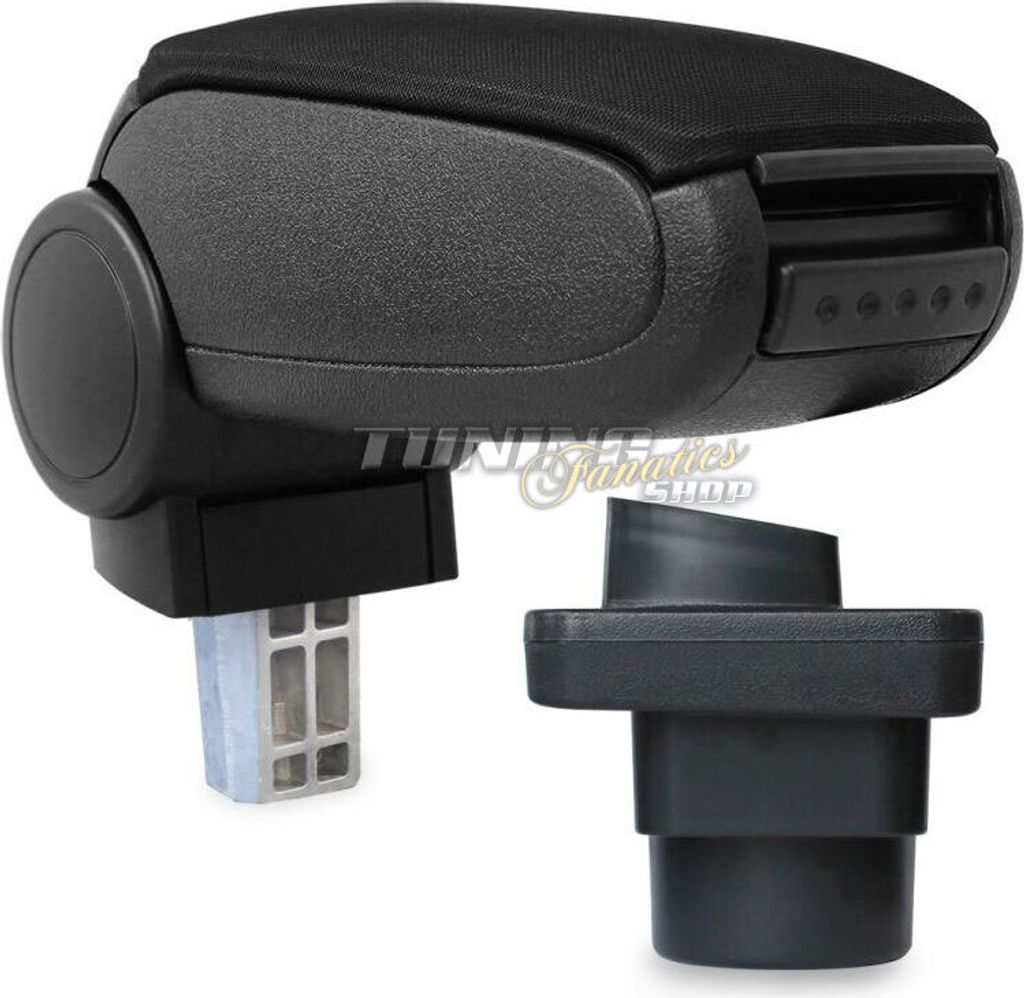 Armlehne Mittelarmlehne MAL Passform Schwarz für Skoda Fabia 1 6Y 1999-2007