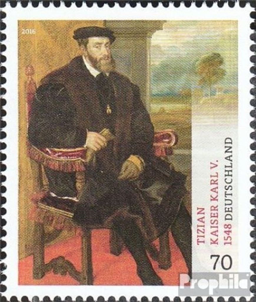 Briefmarken BRD (BR.Deutschland) 2016 Mi 3227R mit Zählnummer (kompl.Ausg.) postfrisch Schätze aus dt. Museen