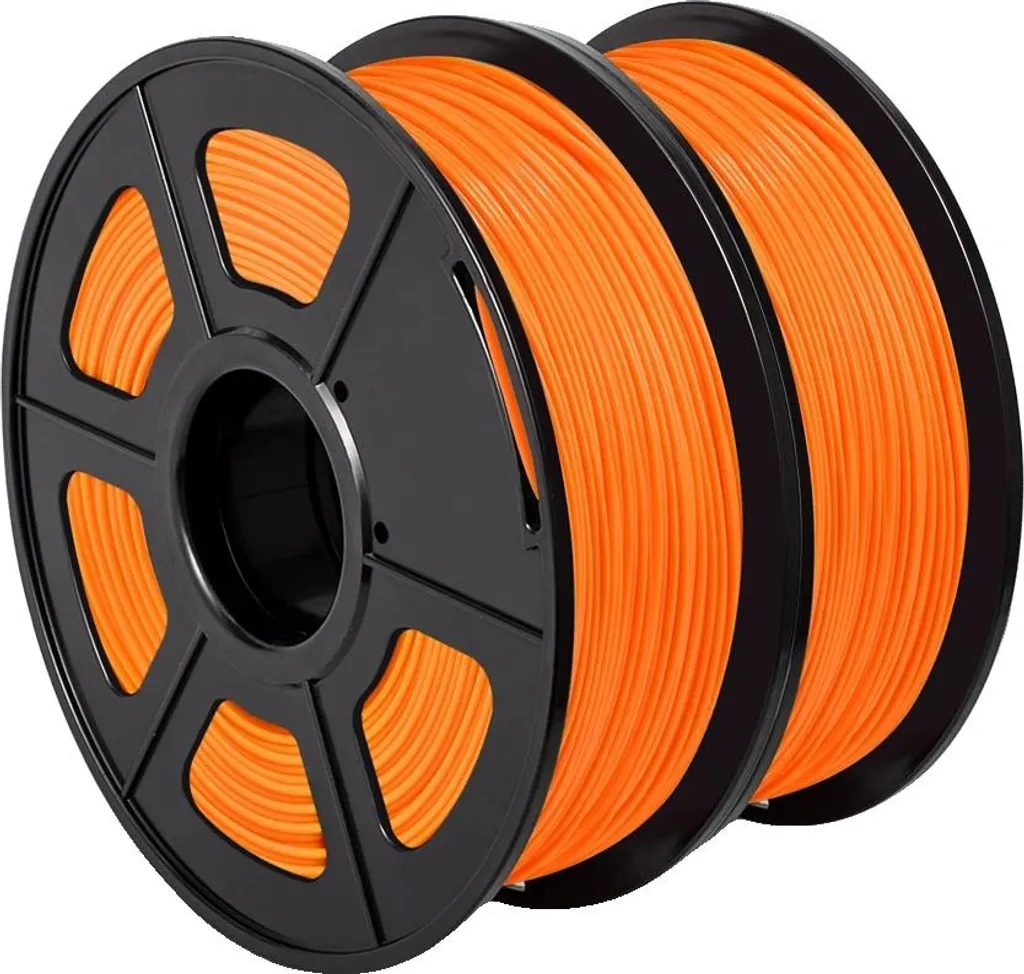 Filamento 3D PLA Orange 2KG | 1.75mm Biodegradabile Alta Precisione