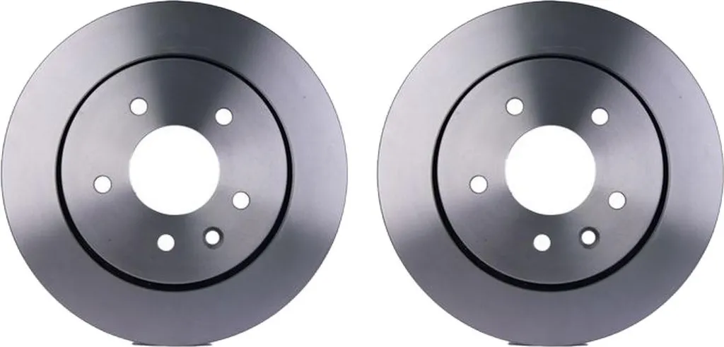 Kit 2 disques de frein arrière HELLA pour l'entretien JAGUAR DAIMLER