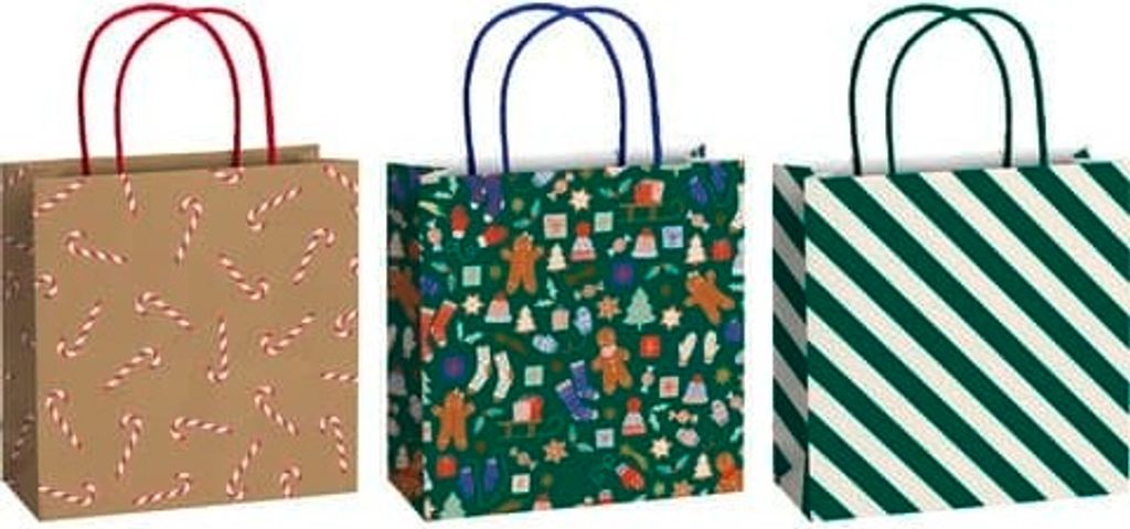 Geschenktasche 20x8x20cm Marioka d.