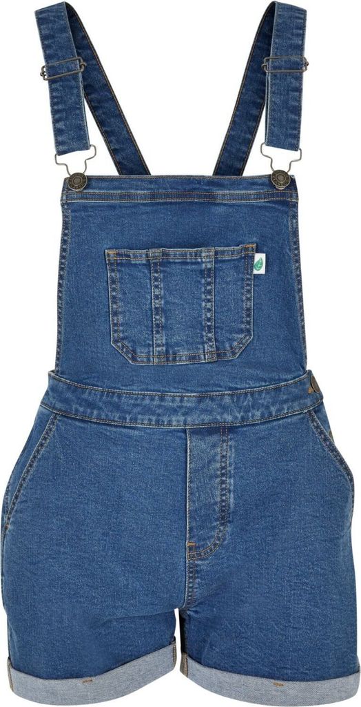 Urban Classics Ladies - Dungaree Latzhose clearblue - XL