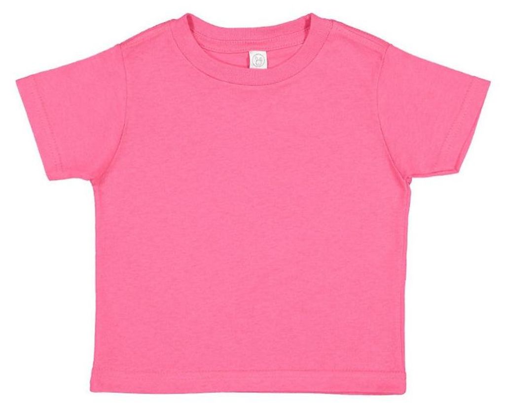 Rabbit Skins - T-Shirt für Baby LT2731 (6 Monate) (Leuchtend Pink)