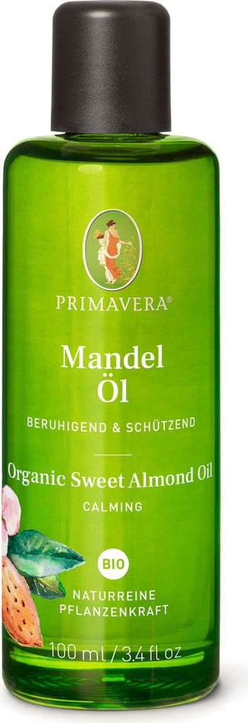 PRIMAVERA Mandelöl bio beruhigend und schützend, 100 ml Öl