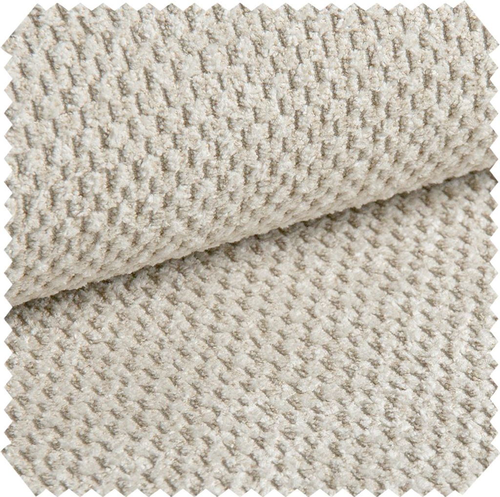 novely DUBAI Polsterstoff Gestrickter Möbelstoff Robust Wasserabweisend | Meterware | 1lfm - Farbe: 15 Hellbeige