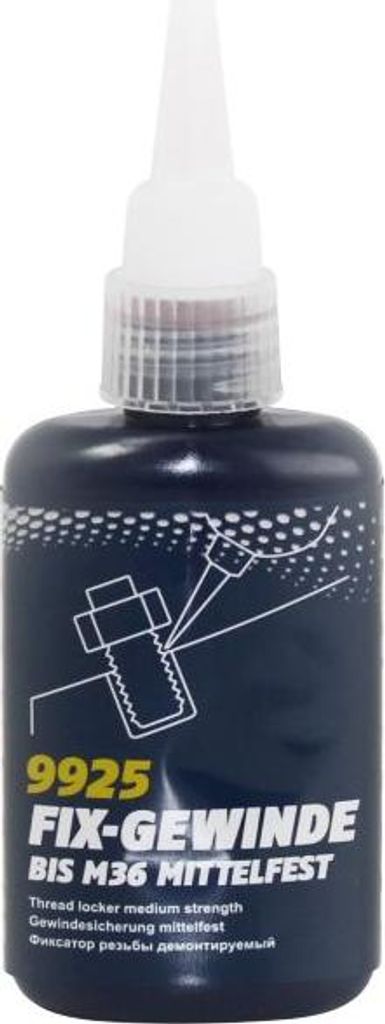 MANNOL KLEJ DO GWINTÓW SZCZELIWO 50ml średni BLUE! JAKOŚĆ Zdjęcie produktu 