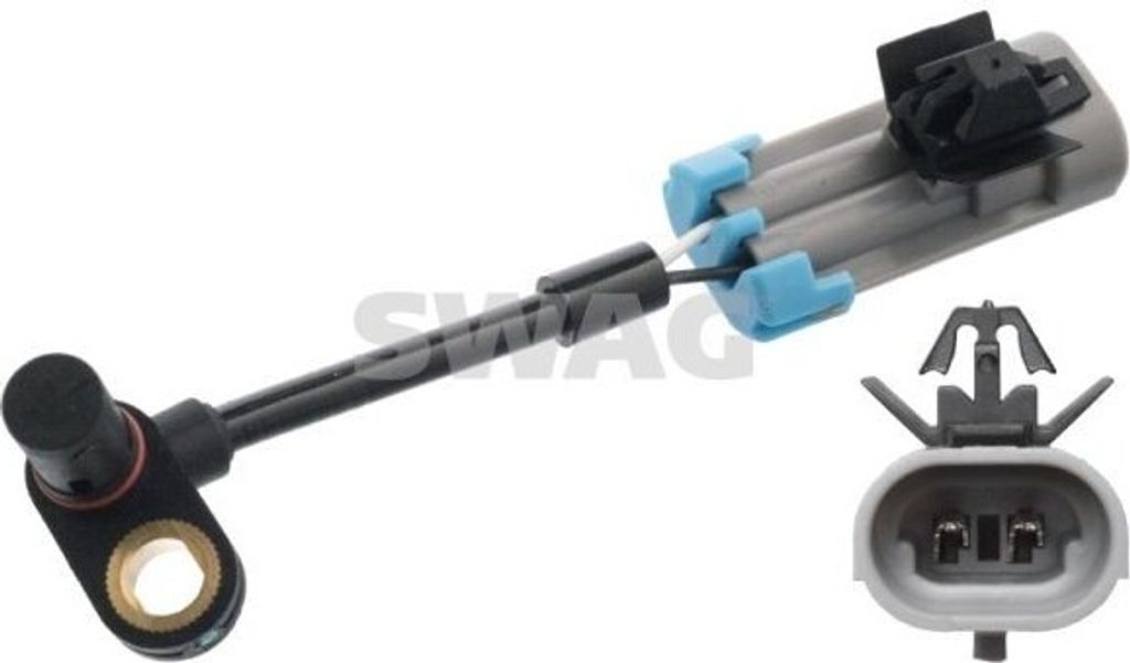 SWAG ABS Sensor Raddrehzahl Vorne Links Vorne Rechts für OPEL ANTARA 89 10 6652