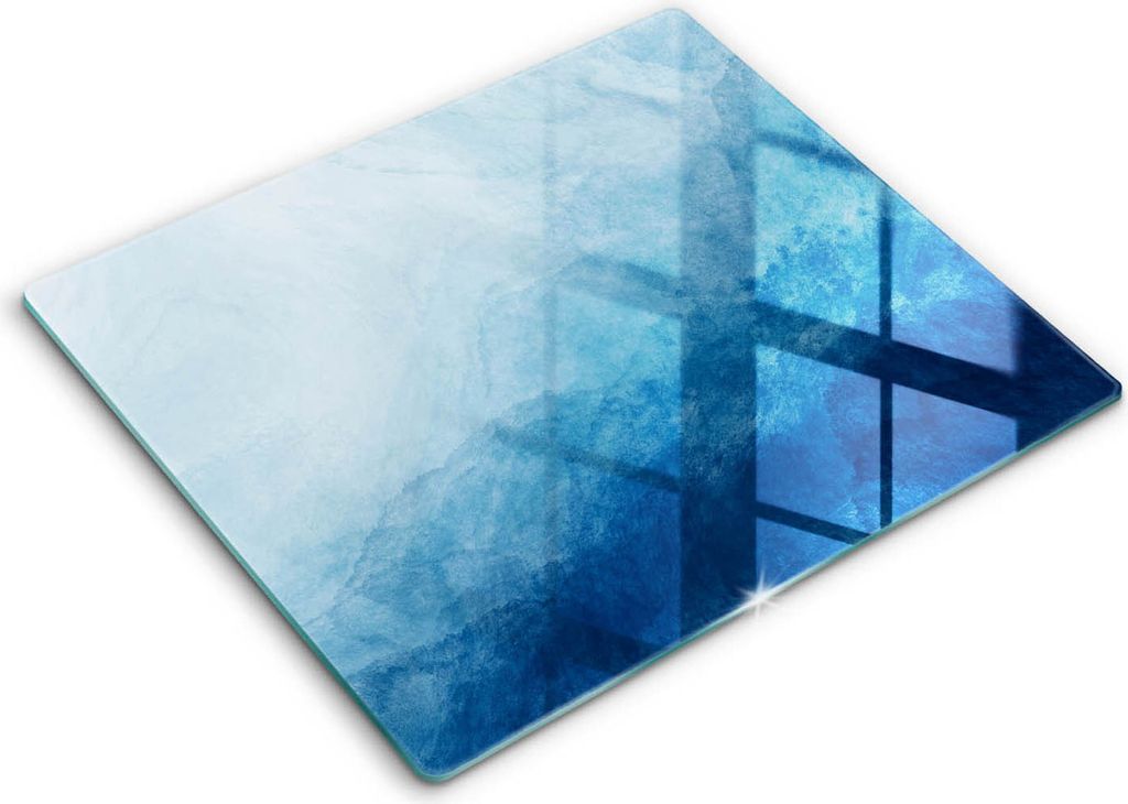 Abdeckung Glas - Küchenabdeckung - 60x52 cm - Abdeckplatte -Abstrakter Hintergrund