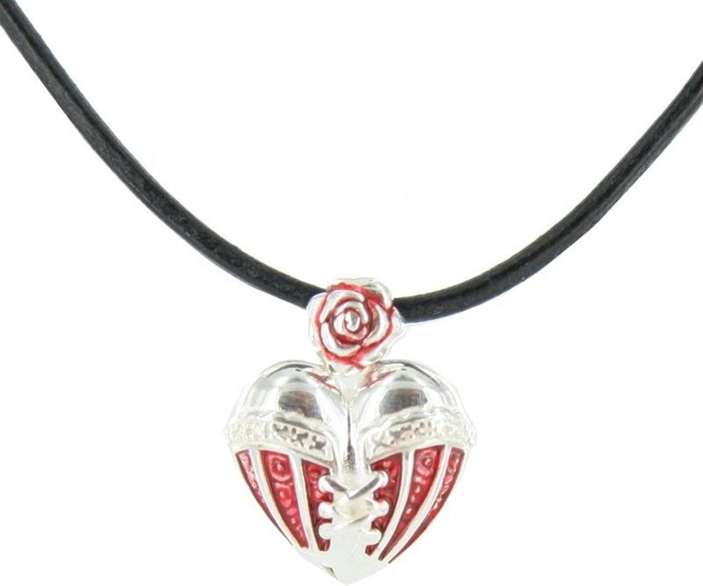 Heartbreaker by Drachenfels Damen Silber Anhänger Kette LD Produktbild 