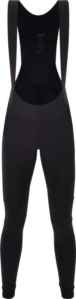 SANTINI Lange Fahrradhose mit Trägern - GUARD NIMBUS - Schwarz 2XL