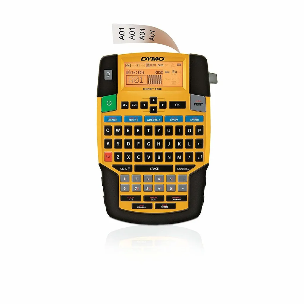 Machine à étiqueter DYMO R4200 pour classement de dossiers et câbles