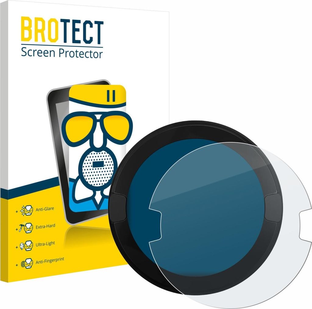 BROTECT Entspiegelungs Schutzglas für OOONO P-DISC NO2 Schutzfolie Panzer Folie Glas Display Schutz matt