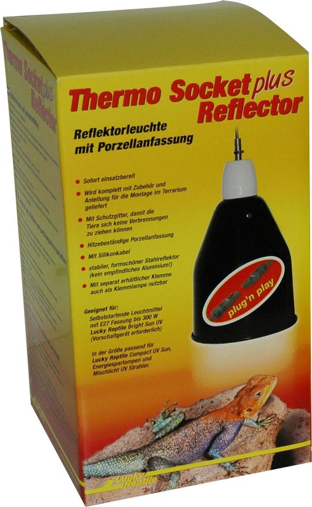 Lucky Reptile - Thermo Socket plus Reflector mit Produktbild 