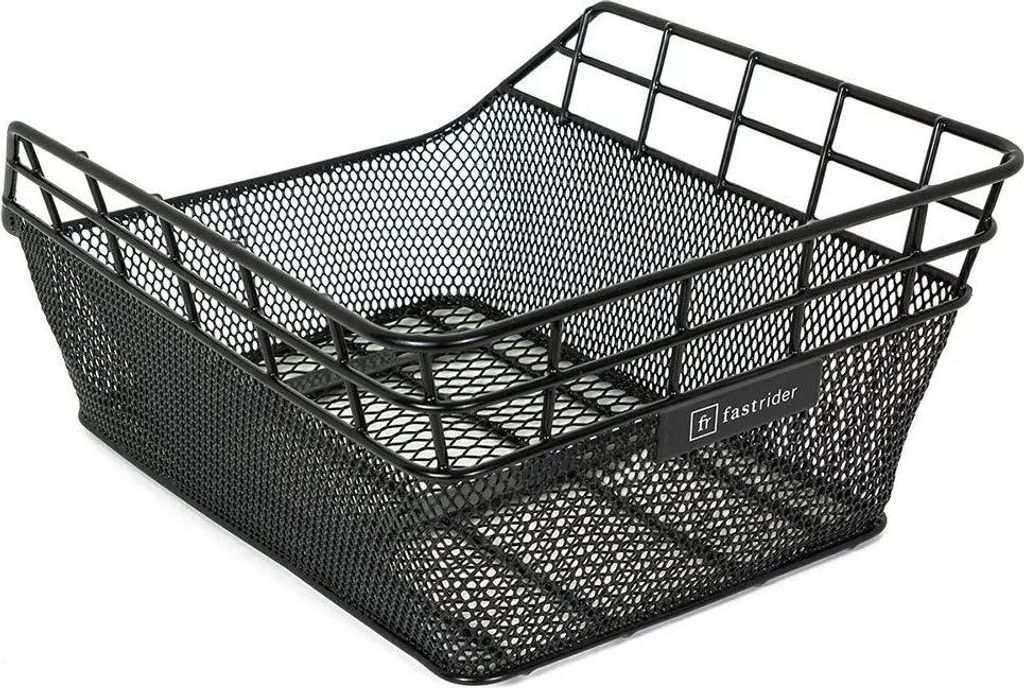 Fastrider Olav Rear Carrier Bicycle Basket Large Fahrradkorb Black L 25 L