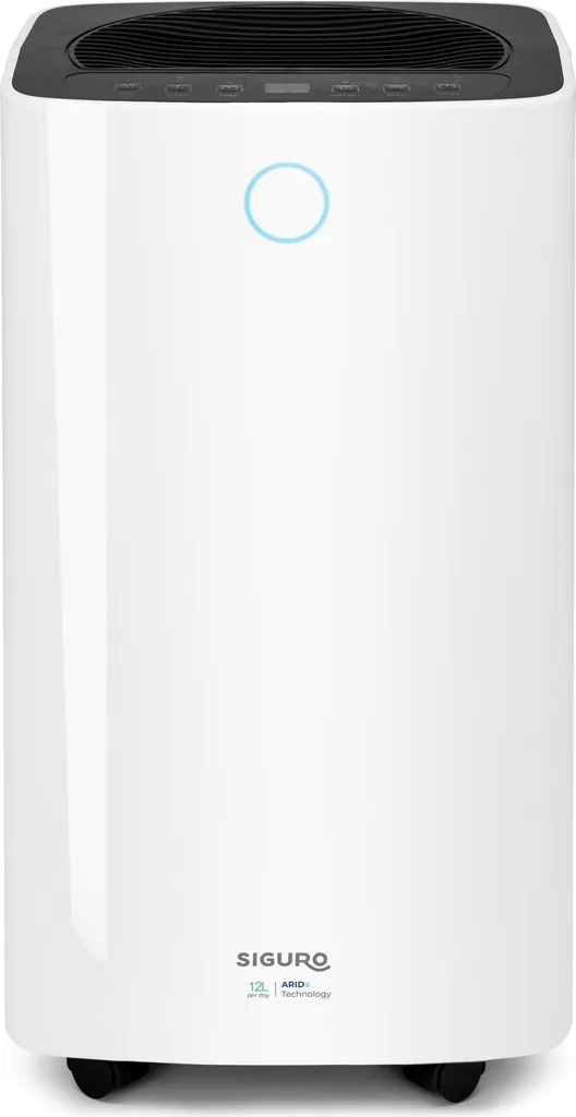Déshumidificateur d'air domestique 12L Siguro Otter pour maison et bureau
