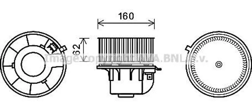 Solution Panne Ventilation : Moteur AVA FD8499 OE 1027751 Ford Mondeo