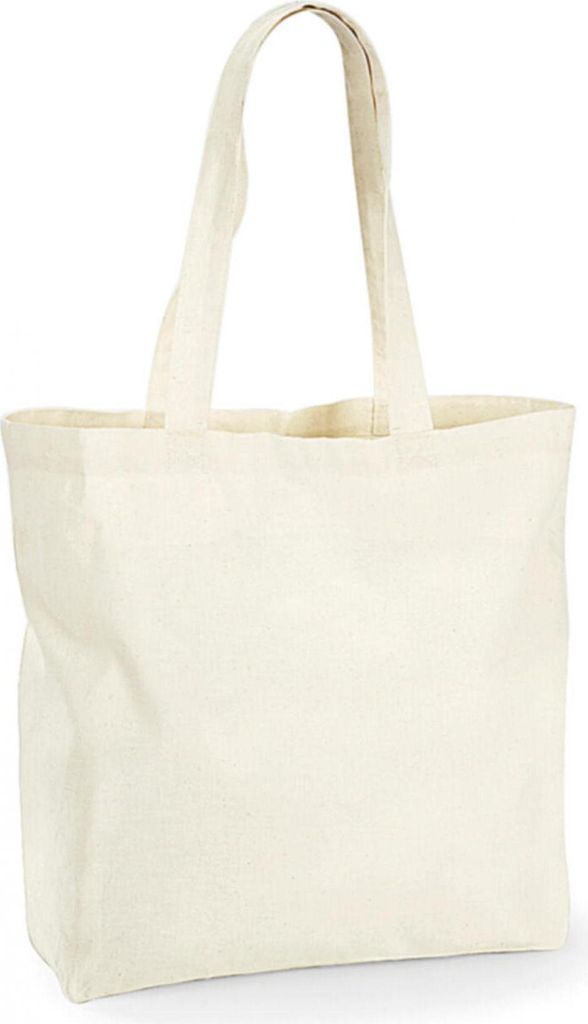 Westford Mill W125 | Maxi Bag For Life 35 x 39 x 13,5 cm - Farbe: Natural - Größe: One Size