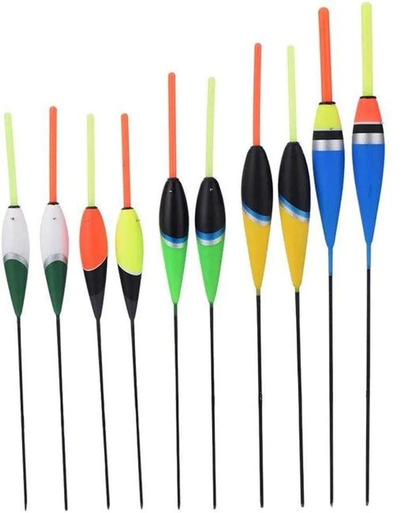 Kit de pêche télescopique 10 pièces robuste avec mallette de transport