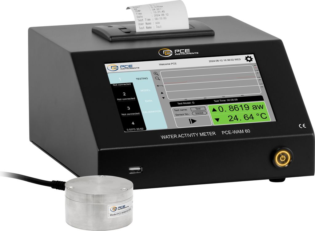 PCE Instruments Labor Messgerät für Wasseraktivität PCE-WAM 60