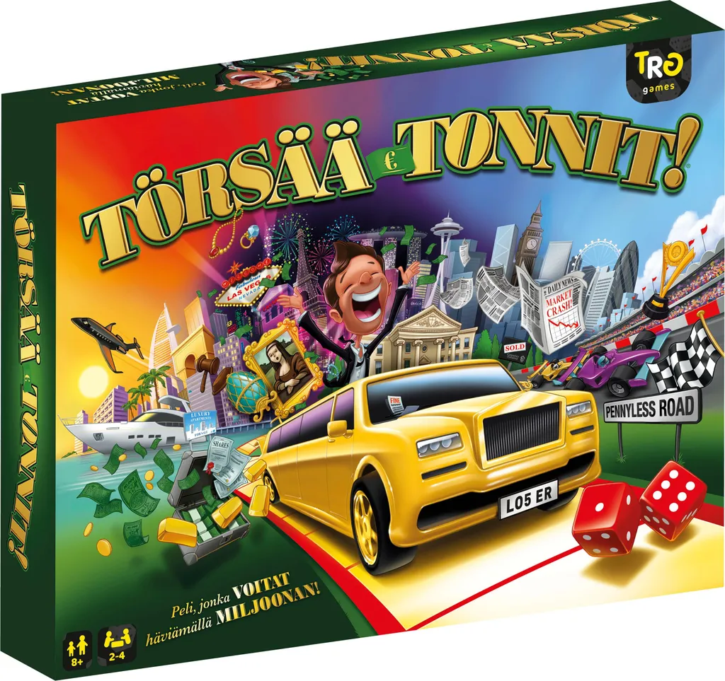 Jeu de quilles finlandaises Törsää Tonnit en bois pour extérieur