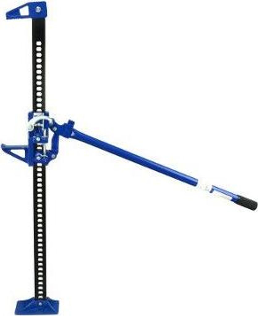 A high-lift jack is shown against a white background.