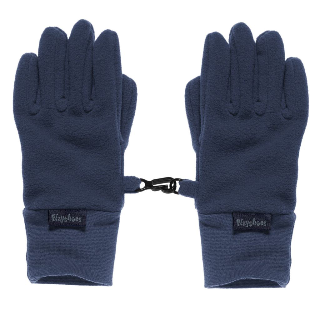 Playshoes - Fleece-Winterhandschuhe für Kinder - Marine