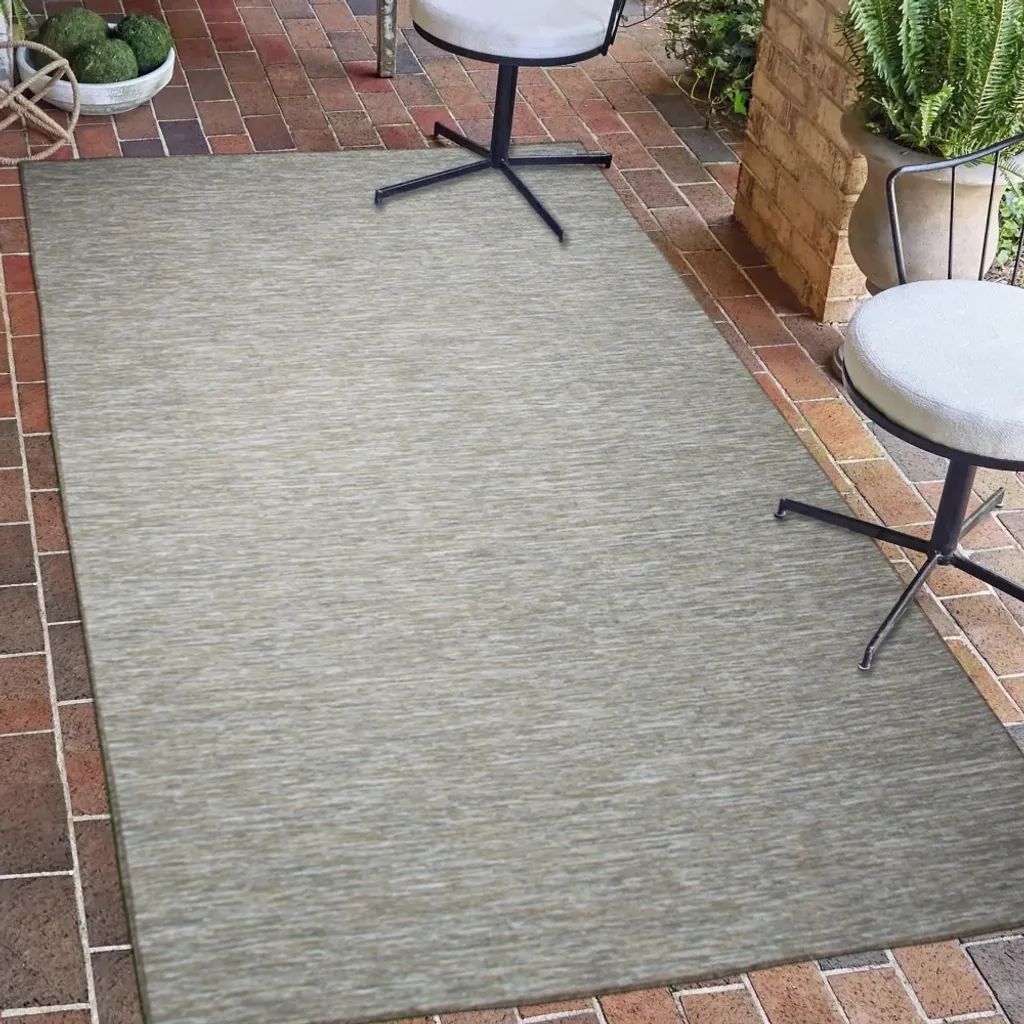 Tapis de passage sable 67x180 cm idéal pour balcon ou entrée de maison