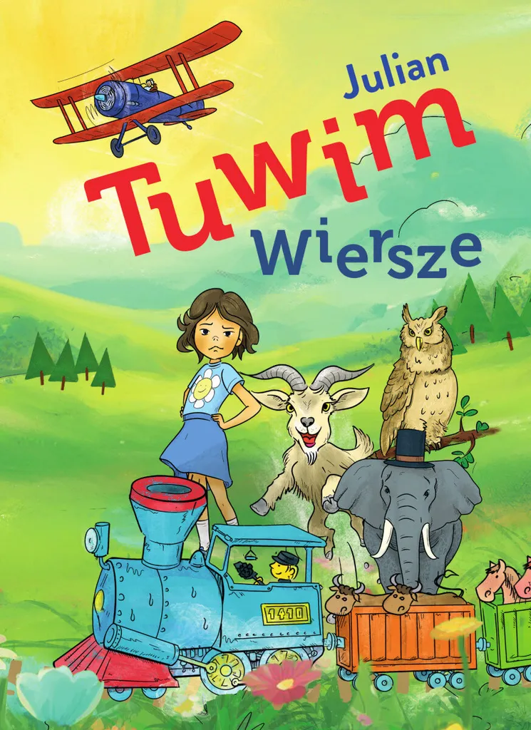 Livre de Poésie Enfantine Polonaise Lokomotywa Julian Tuwima SBM