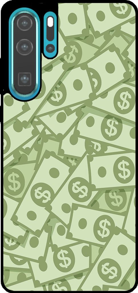 Smartphonica Telefon Fall geeignet für Huawei P30 Pro mit Geld Impressum - TPU Backcover Fall mit Geld Design