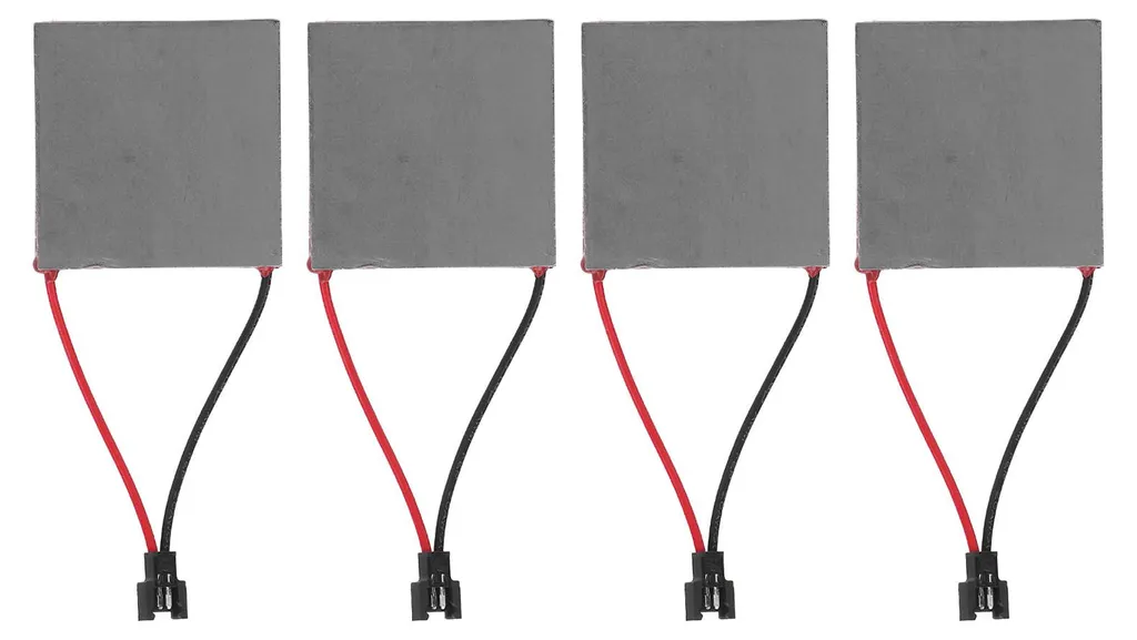 Plaque de générateur thermique 227℃ en aluminium pour ventilateur poêle