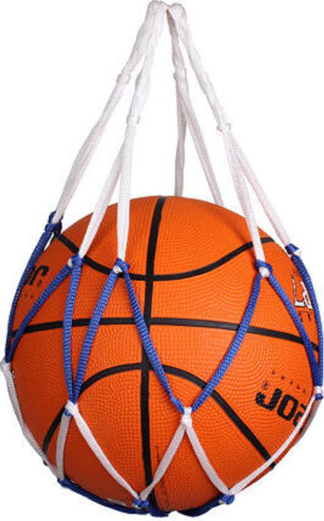 Merco Single Ball Bag síť na míč modrá-bílá varianta 36992 Obrázek produktu 