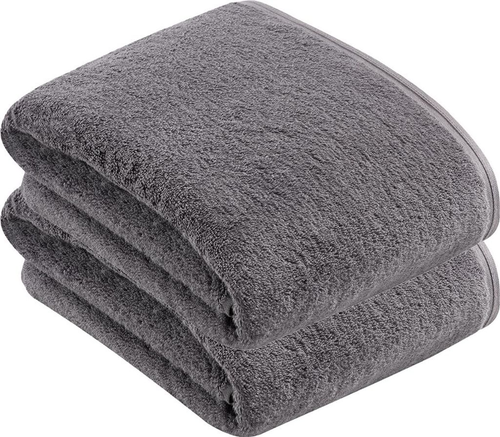 2er Pack Badetuch Vegan Life von der Marke Vossen 100 x 150 cm