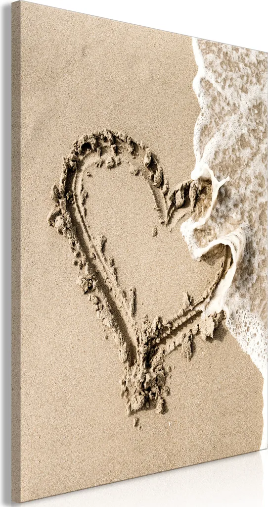 Quadro Moderno Onda d'Amore n-B-0072-b-a - Tela Artistica 40x60