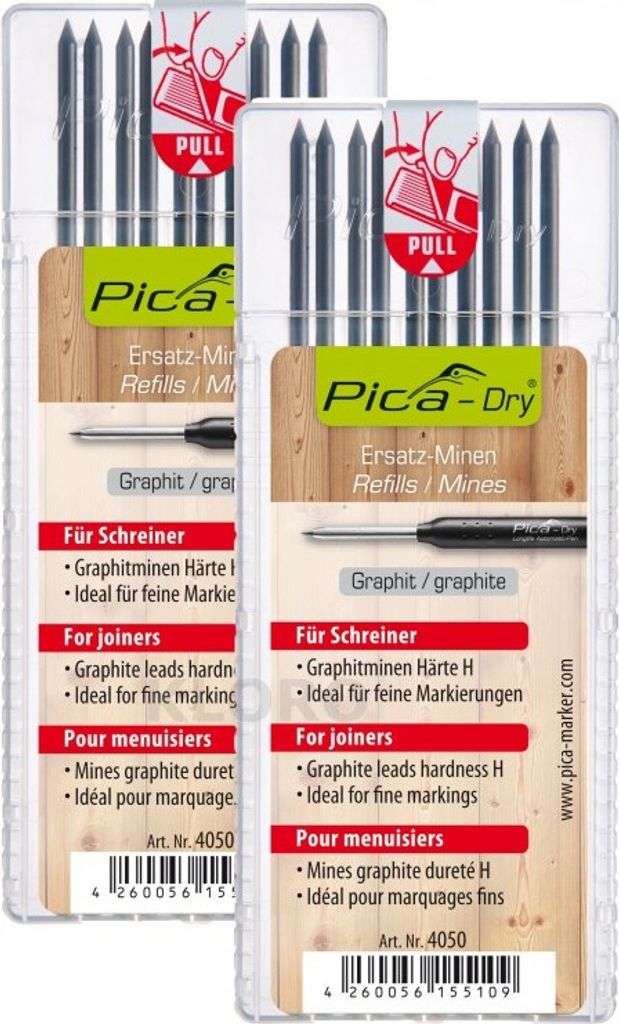 PICA-Marker Pica-Dry Graphit-Mine für Schreiner 20 St. Spezial-Ersatzminen 4050