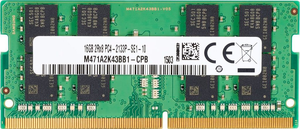 Hp 8 Gb Ddr4-2666 Sodimm, 4Vn06Aa Produktbild 