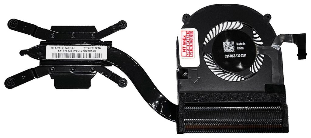 CPU Lüfter Kühler 8-Pin stecker FAN cooler mit Kühlkörper für Lenovo Thinkpad Yoga X1 Carbon 4th 2016 20LF