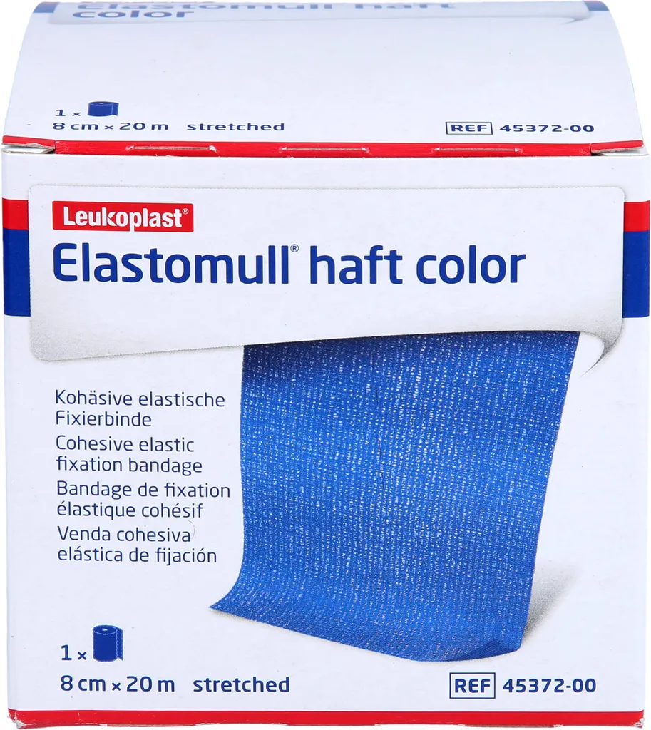Elastomull Haft Blu 8cm x 20m BSN Medical | Benda Elastica Autoadesiva - 5