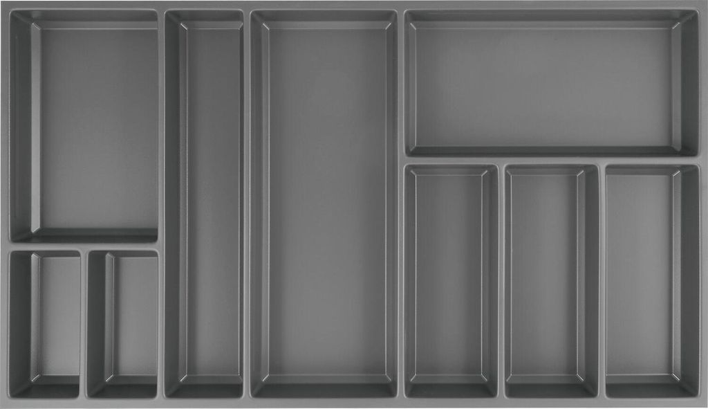 Agoform Besteck Organizer Sky Besteckeinsatz 820x53x473 Kunststoff schiefergrau