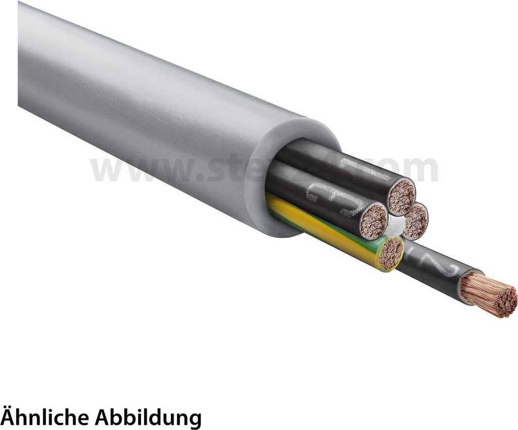 LAPP ÖLFLEX CLASSIC 130 H 5G1,5mm² halogenfrei AD 8,3mm Nennspannung Uo/U 300V/500V nach UL 600V - 100 Meter