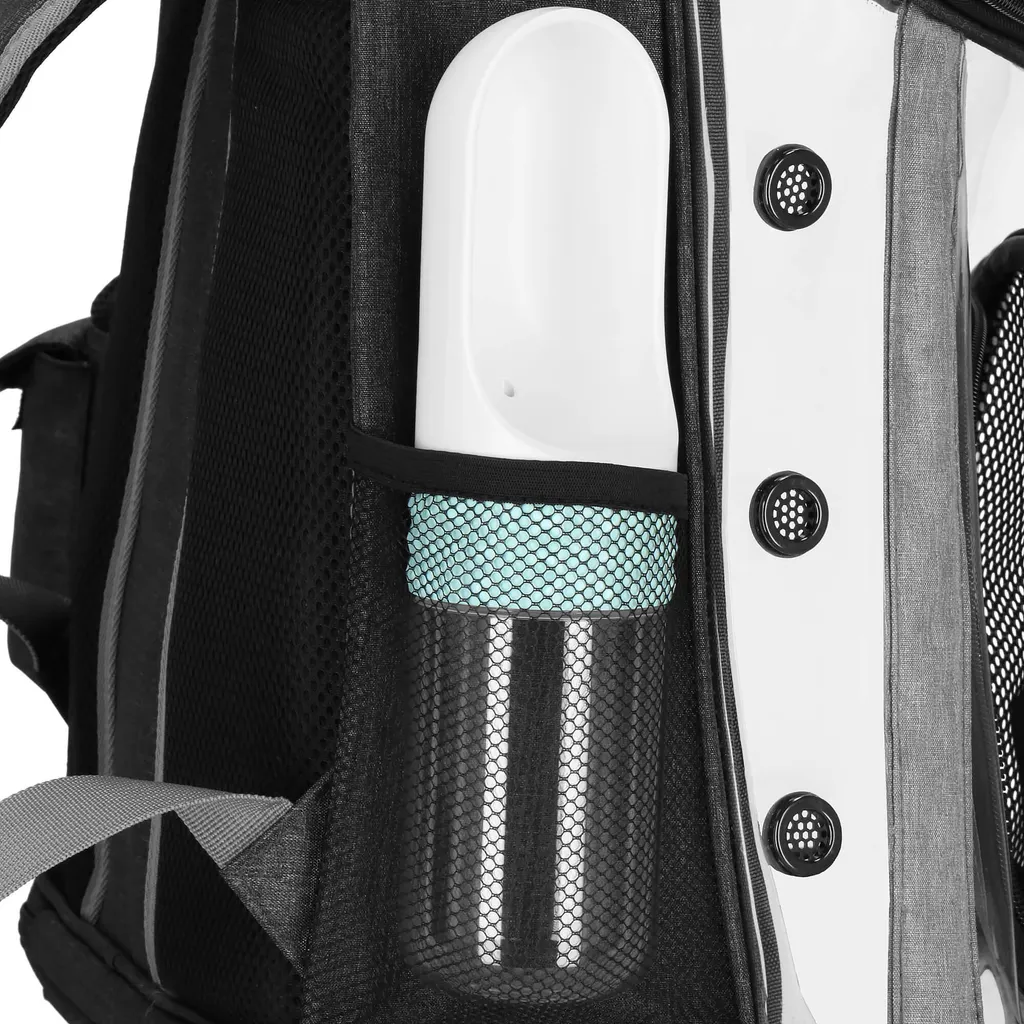 Springos® Transporter per animali domestici Zaino taglia M max. 15 kg Gatti Cani di piccola taglia Conigli - 8