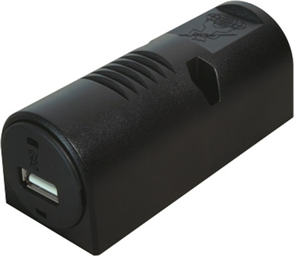 Dual USB Ladeadapter für Aufbau -12v und 24V - 3,6A Ladestrom - Panelmontage