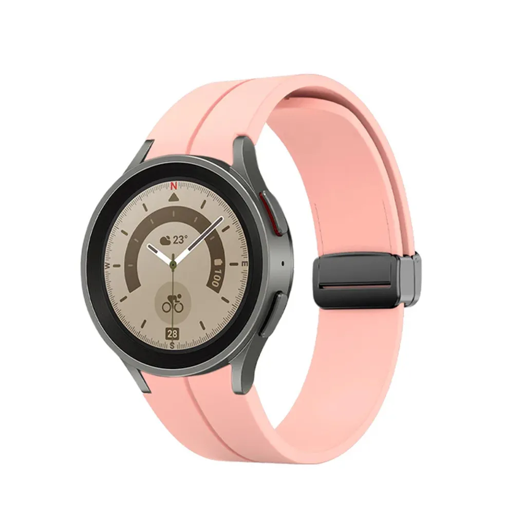 Cinturino Sportivo SYSTEM-S Rosa 20mm - Allenati con Energia!