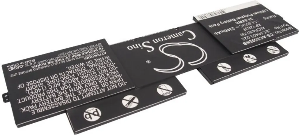 Batteria TECHTEK per Acer Aspire S5-391 - Ricambio Notebook Professionale
