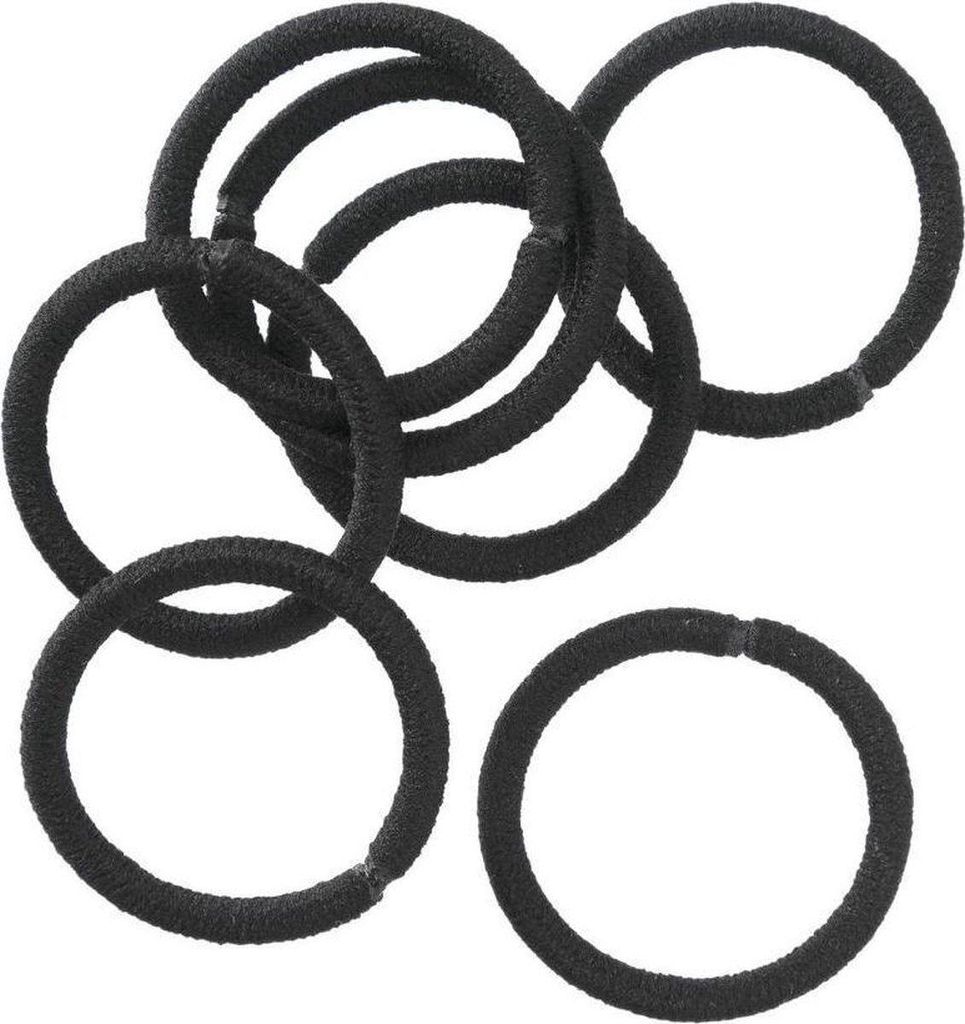 Jumada's – 20 sztuk czarnych kokardek do włosów – Ø 5 cm / Zdjęcie produktu 