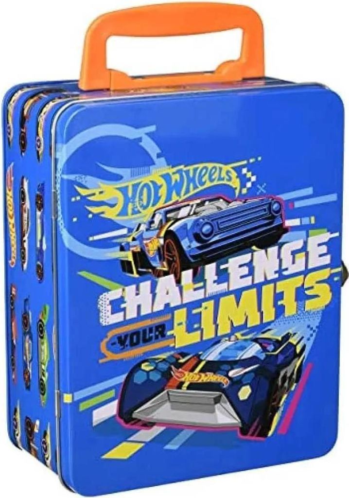 Hot Wheels metalen verzamelkoffer voor auto's Productafbeelding 