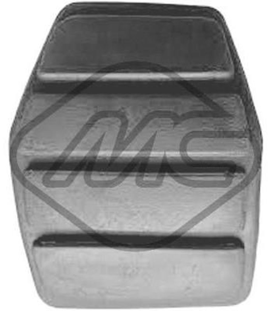 Metalcaucho Pedalbelag Bremspedal Pedalbelag 13106 für RENAULT LAGUNA I (B56, 556) Gummi