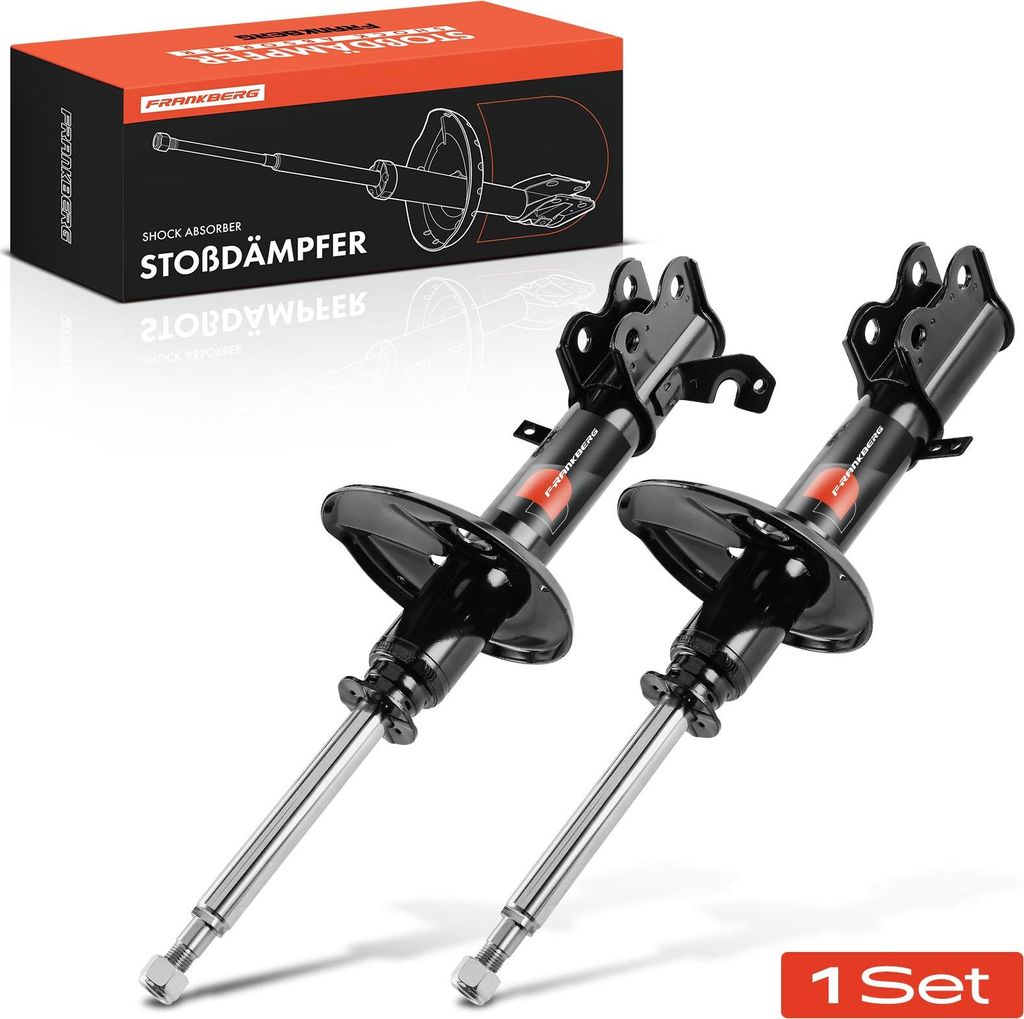 Frankberg 2x Stoßdämpfer Vorderachse für Toyota Corolla Compact 1997-2001 1992-2002