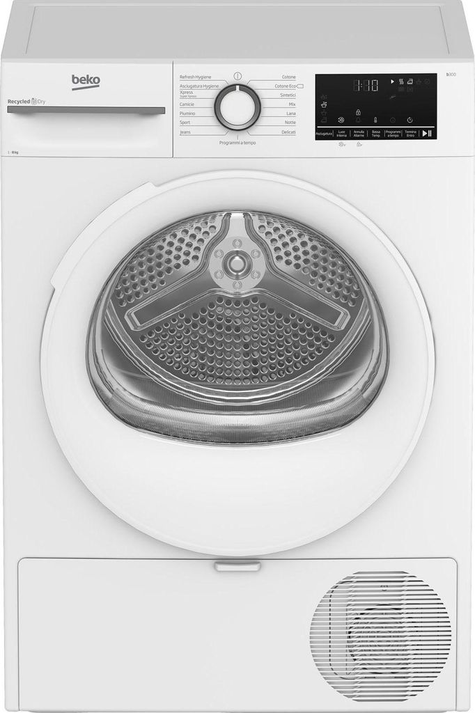 Beko BMT481WI Wäschetrockner Freistehend Frontlader 8 kg Weiß