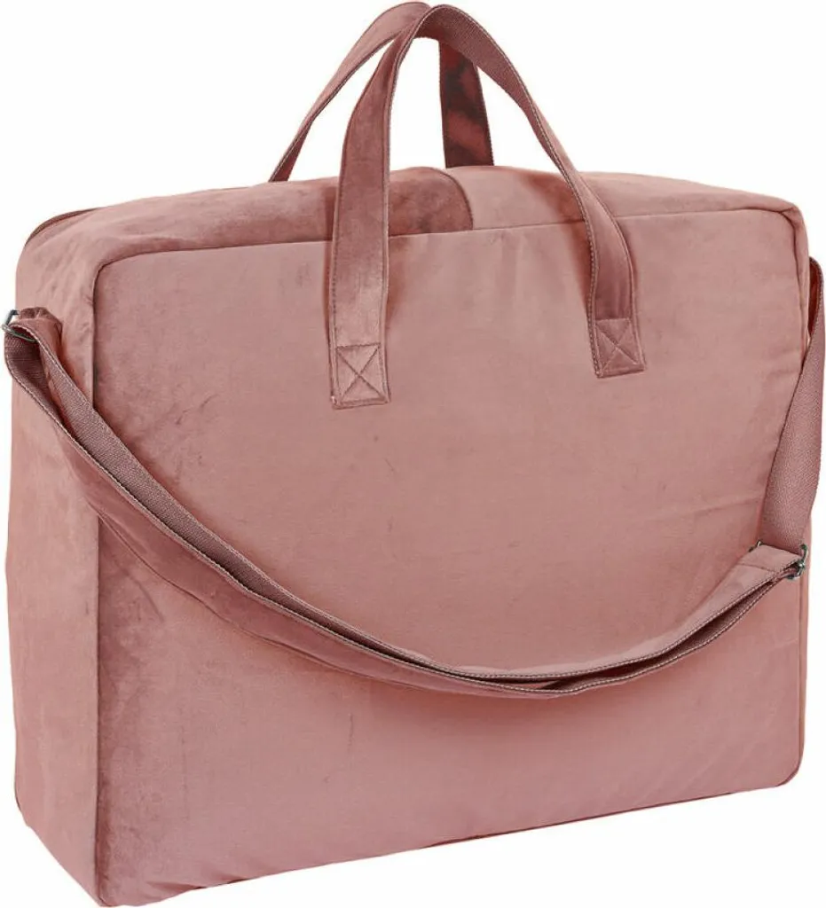 Sac rose Safta Mum Marsala résistant avec compartiments de rangement
