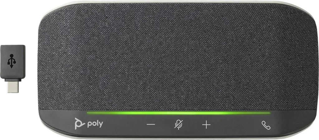 Poly Sync 10 Haut-parleur Filaire avec Réduction de Bruit et Double USB